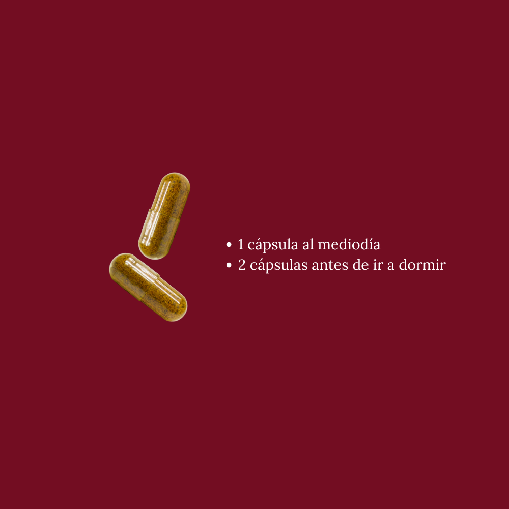 Valeriana, Pasiflora y Melisa